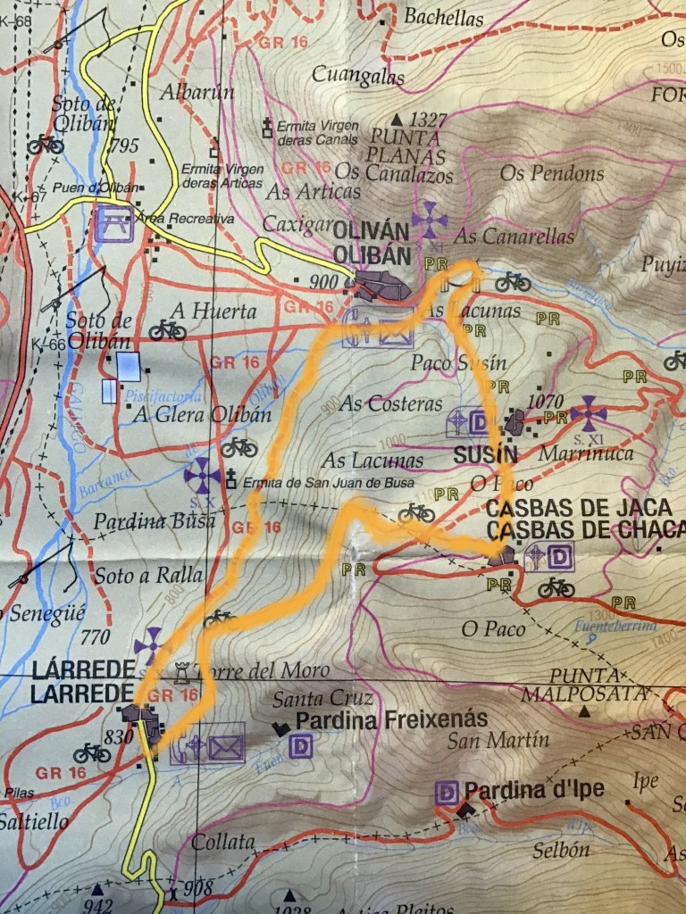 Mapa Peque Guara